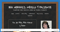 Desktop Screenshot of draherraizmedicoypaciente.com