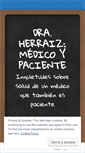 Mobile Screenshot of draherraizmedicoypaciente.com